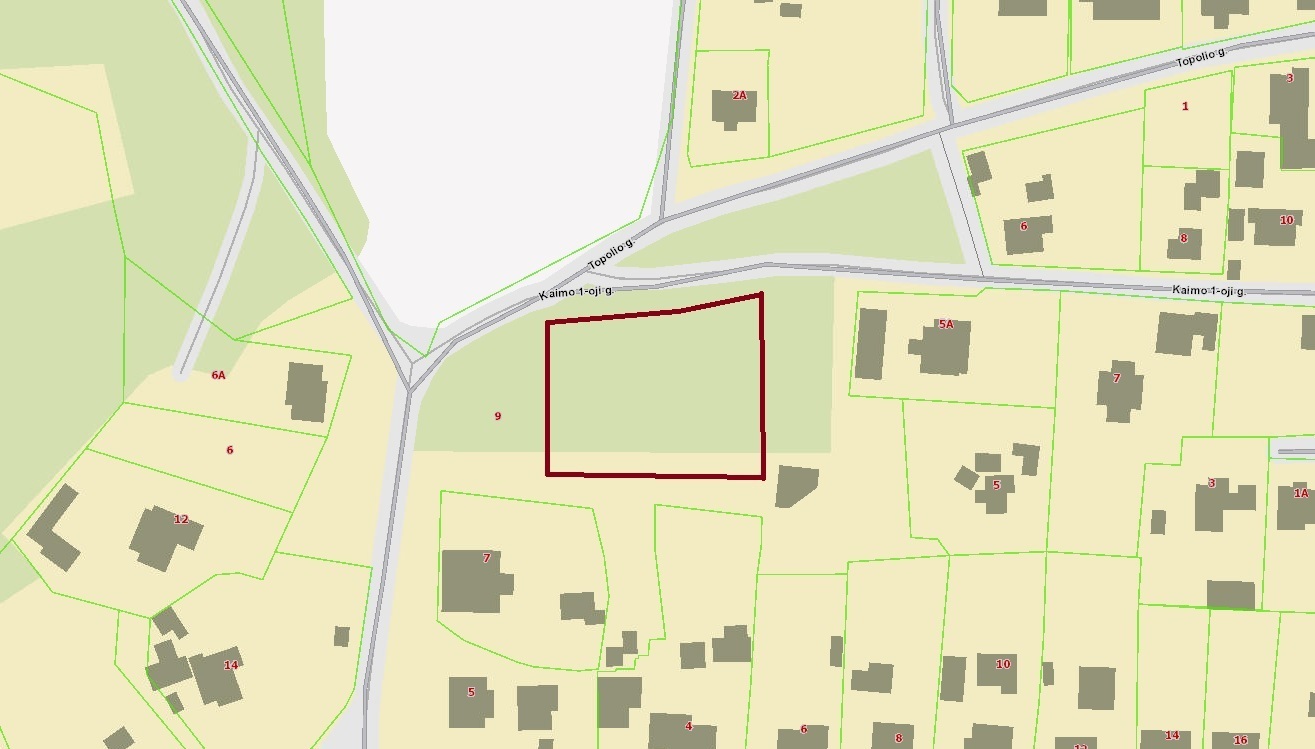 Puikioje ir ramioje vietoje parduodamas 25 arų sklypas tinkantis mažaaukščių namų kvartalui vystyti.-image-270596000