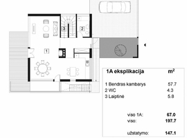 Parduodamas 4 kambarių, 177 kv.m. namas  Balsiuose - photo 7