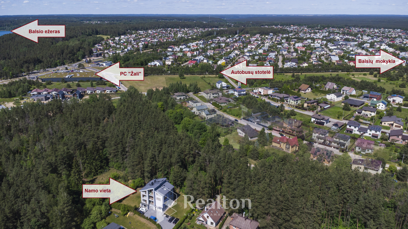 Parduodamas butas Korių g., Balsiuose, Vilniuje, 185 kv.m ploto-image-270595762