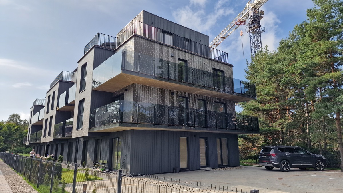 Parduodamas butas Palangoje, 47.77 kv.m ploto, 3 kambariai