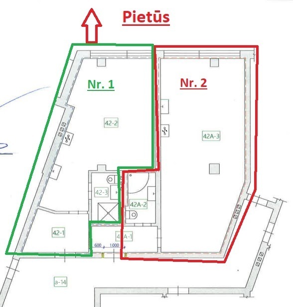 Parduodamas butas Palangoje, 80.86 kv.m ploto, 2 kambariai