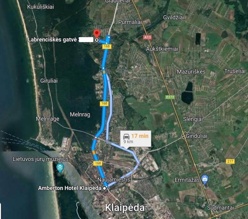 Parduodamas sklypas Klaipėdoje, 12.98 a ploto