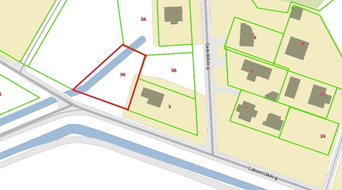 Parduodamas sklypas Klaipėdoje, 12.98 a ploto