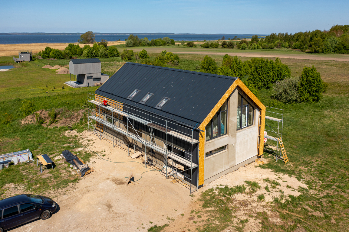 Parduodamas namas Drevernos k., 230 kv.m ploto