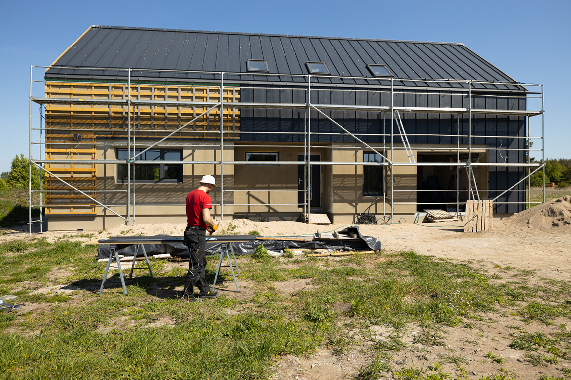 Parduodamas namas Drevernos k., 230 kv.m ploto