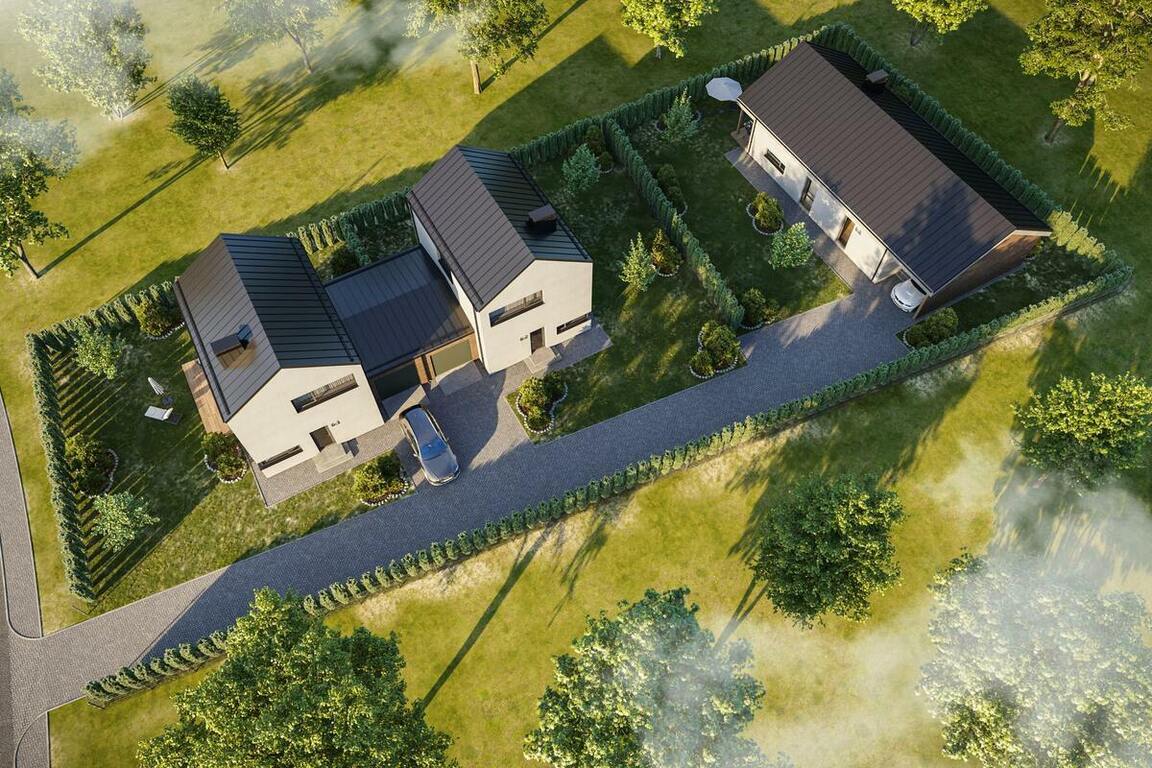 Parduodamas namas Pušynėlio g., Sargėnuose, Kaune, 100.8 kv.m ploto, 1 aukštai