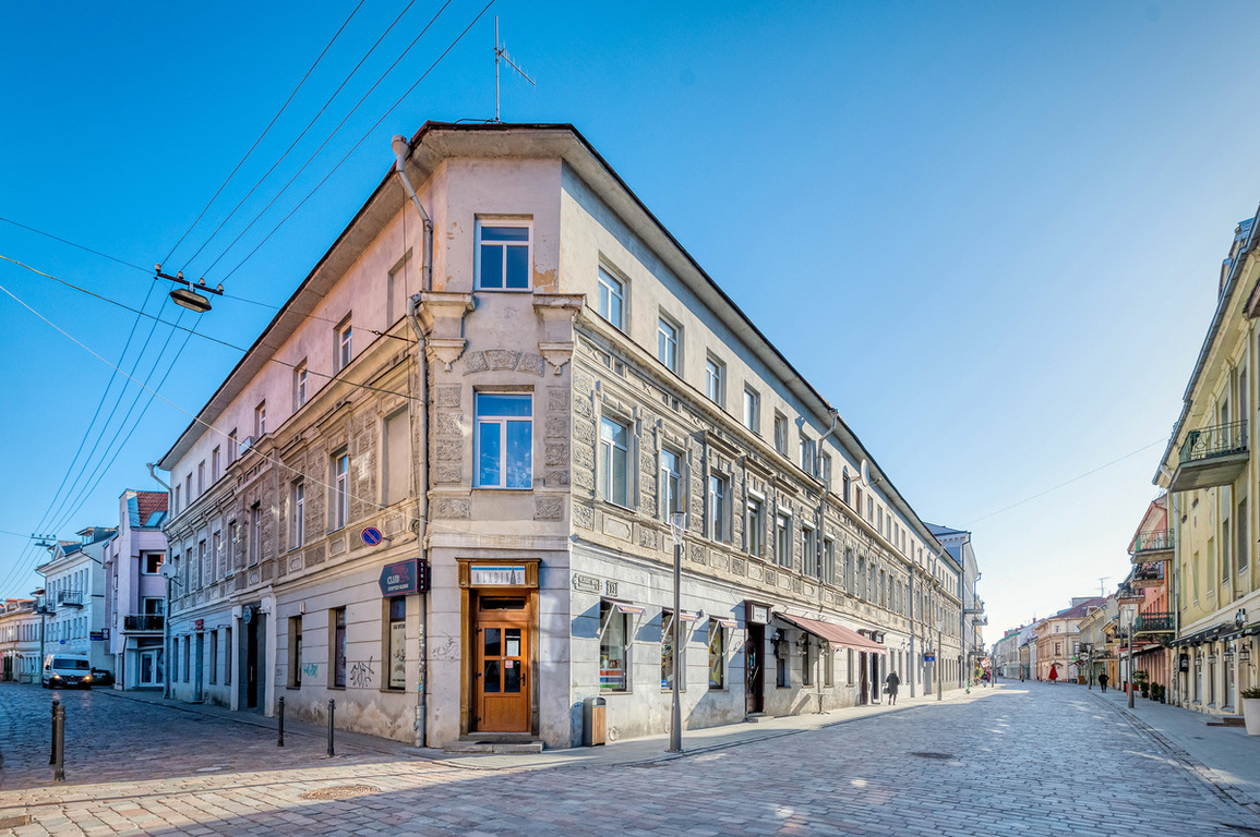Parduodamas butas Vilniaus g., Senamiestyje, Kaune, 126.49 kv.m ploto, 4 kambariai