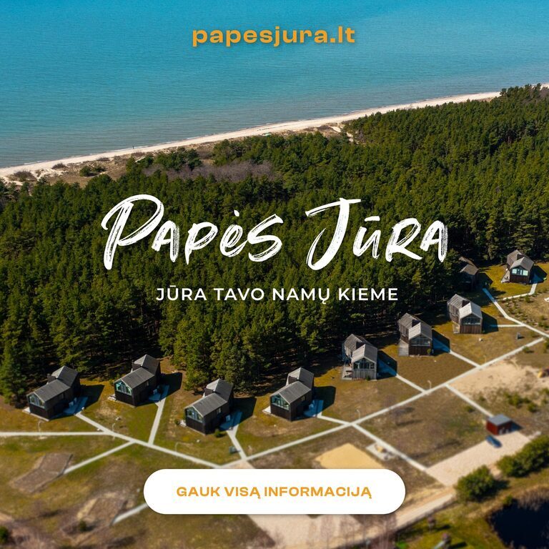 Latvijos Papėje, šalia jūros, išskirtiniai būstai mėgtantiems gamtą, privatumą  - papesjura.lt
