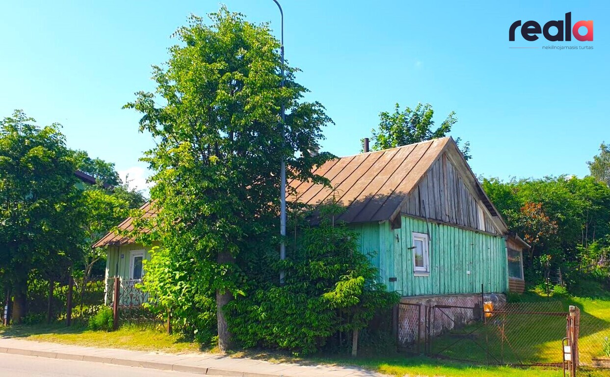 Parduodamas namas Vilniaus g., Žaslių mstl., 34.96 kv.m ploto