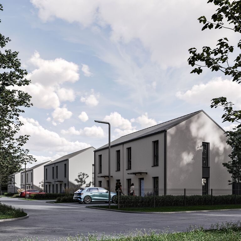 Nauji kotedžai Domeikavoje