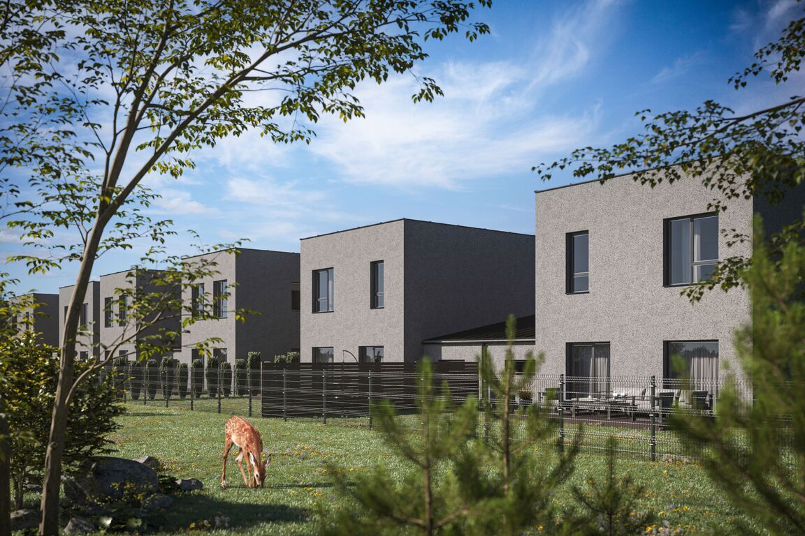 Naujas namas prie Neries