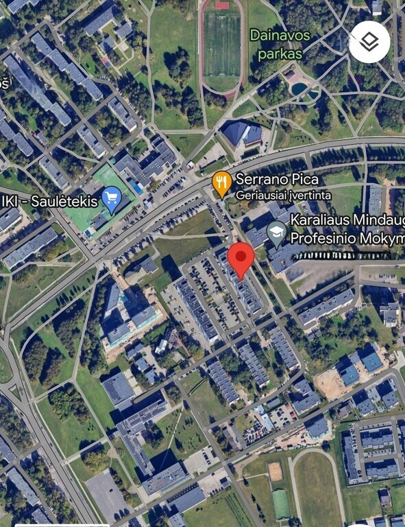 Parduodamas butas V. Krėvės pr., Dainavoje, Kaune, 56 kv.m ploto