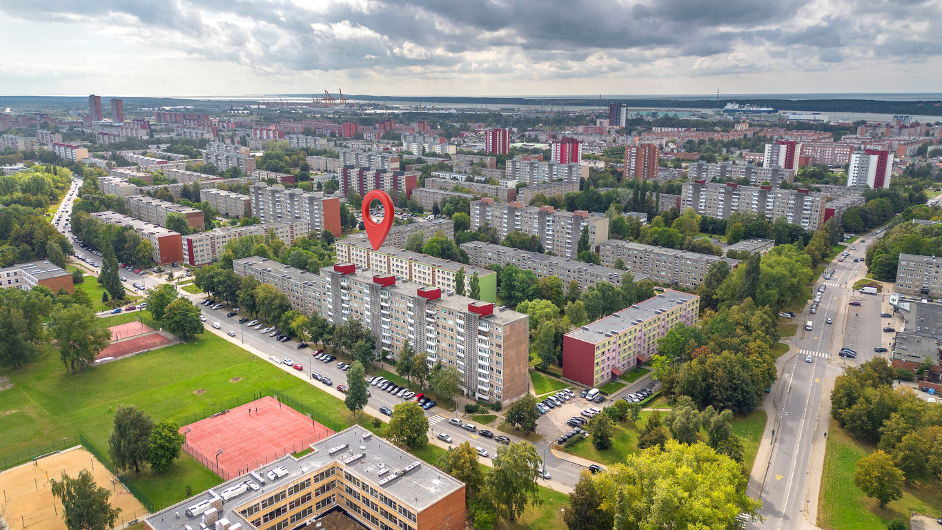 Parduodamas butas Gedminų g., , Klaipėdoje, 61.9 kv.m ploto