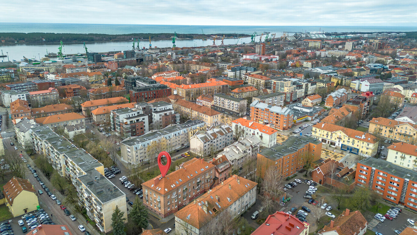 Parduodamas butas Šaulių g., , Klaipėdoje, 116.000 kv.m ploto