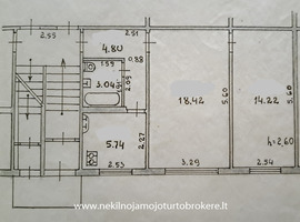 Parduodamas butas Pauliaus Širvio g., Antakalnyje, Vilniuje, 46 kv.m ploto - photo 5