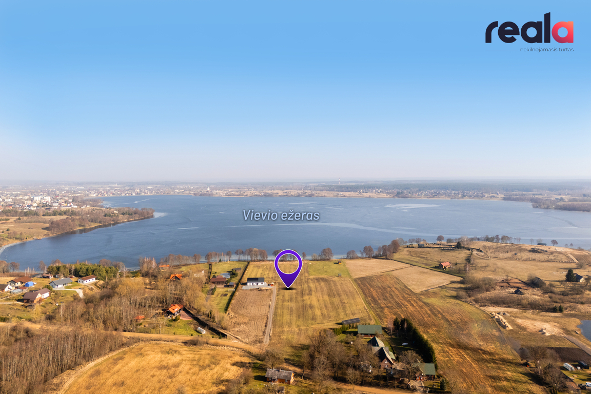 Parduodamas sklypas su ežero pakrante, Ežero g., Vievininkų k., 128.9 a ploto