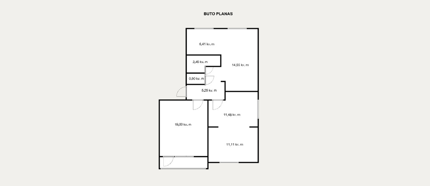 Butas, Taikos g., Rokiškio m.
