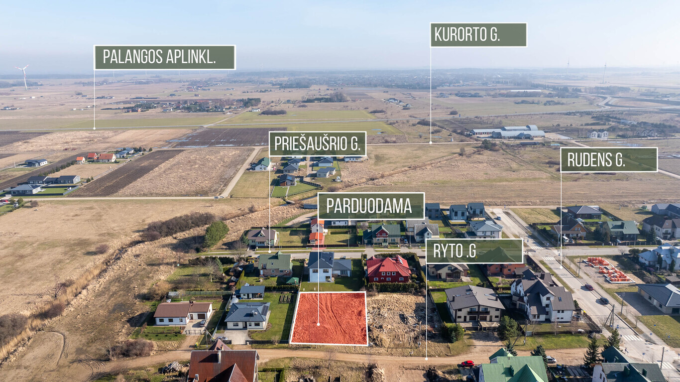 Parduodamas butas Ryto g., , Palangoje, 8 kv.m ploto