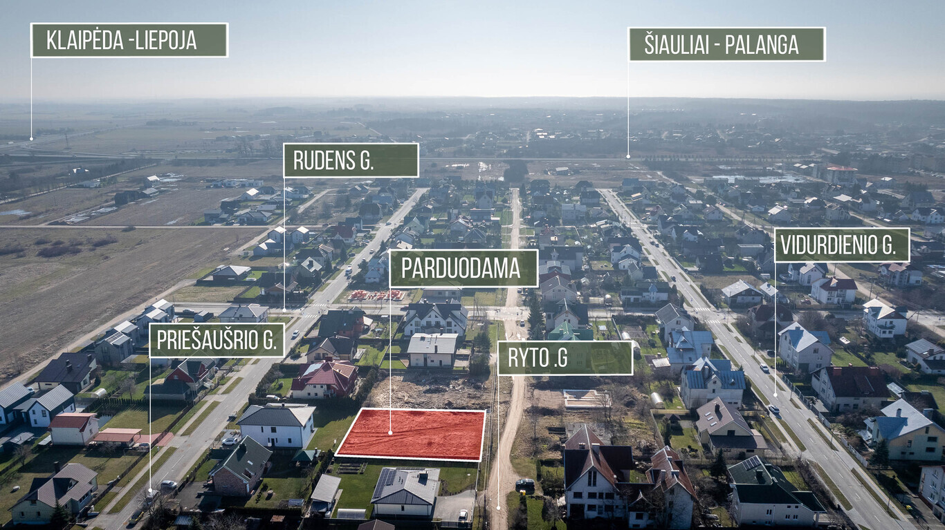 Parduodamas butas Ryto g., , Palangoje, 8 kv.m ploto