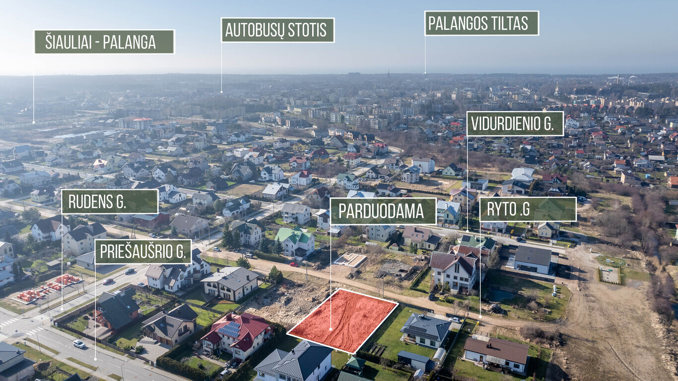 Parduodamas butas Ryto g., , Palangoje, 8 kv.m ploto