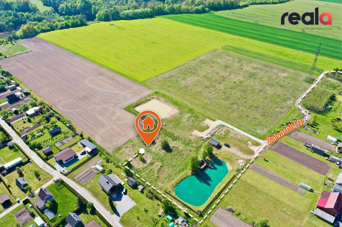 Parduodamas sklypas Žalvarnių g., Žiežmariuose, 14.31 a ploto
