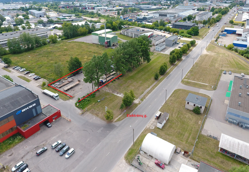 Nuomojamas sklypas Elektrėnų g., Petrašiūnuose, Kaune, 15 a ploto