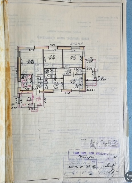 Parduodamas namas Zanavykų g., Žaliakalnyje, Kaune, 38 kv.m ploto