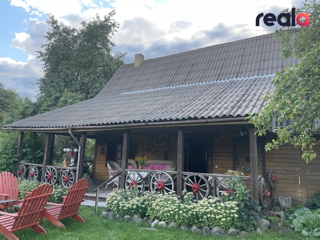 Parduodama sodyba gražioje vietoje netoli Dubingių, 82.47 kv.m ploto, 2 aukštai