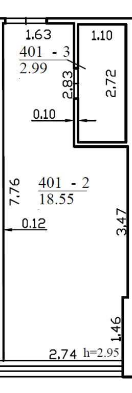 Parduodamas butas Kalvarijų g., Žirmūnuose, Vilniuje, 21.54 kv.m ploto-image-282284796