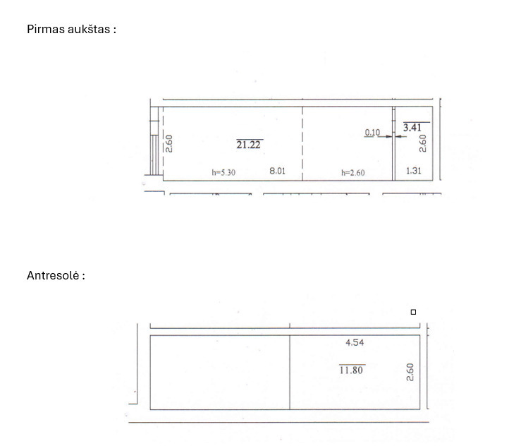 Lofto tipo būstas  Palangoje