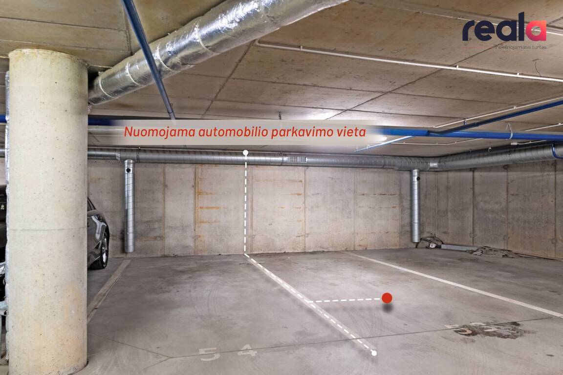 Nuomojamas garažas Kernavės g., Šnipiškėse, Vilniuje, 20 kv.m ploto