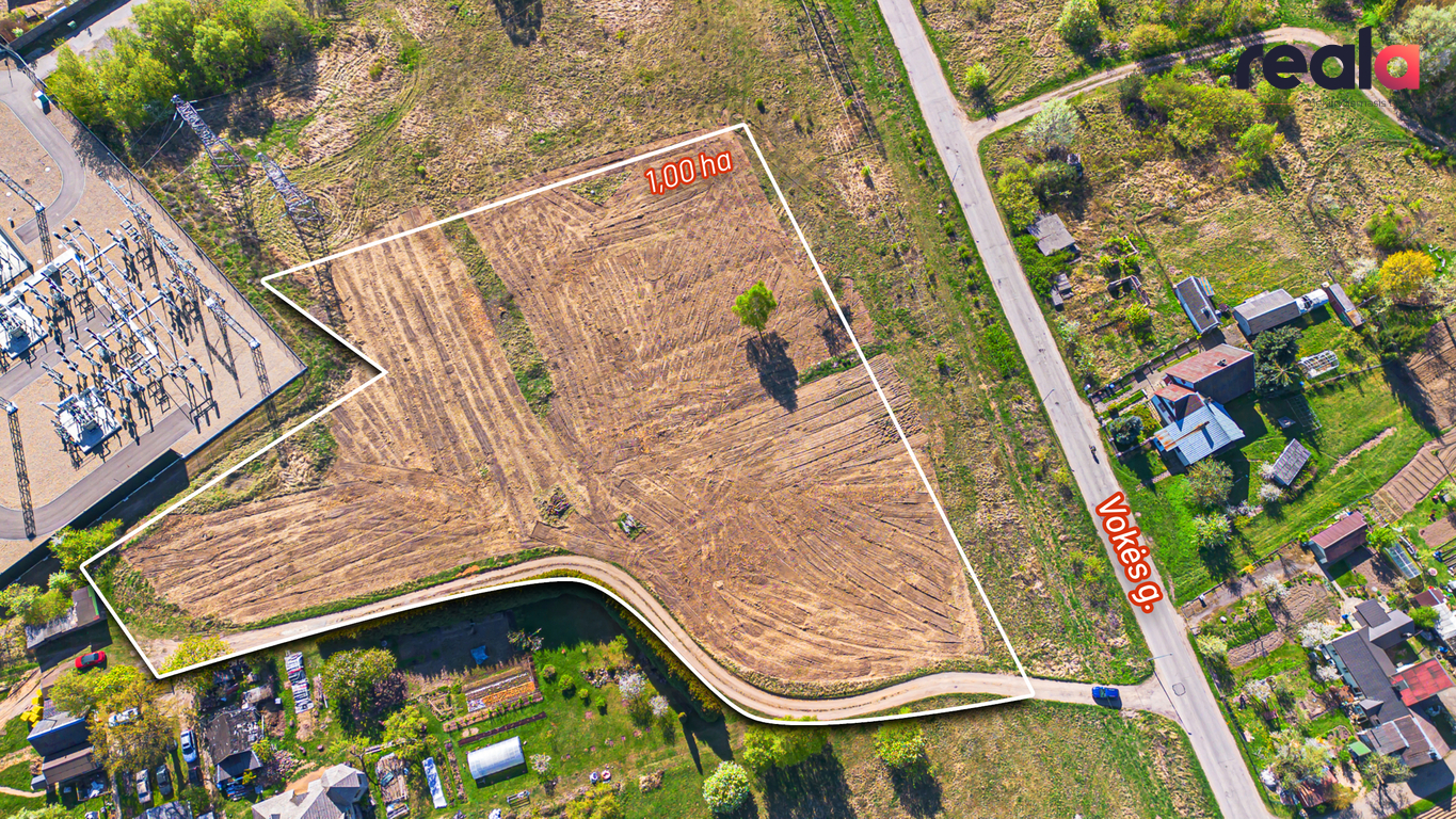 Parduodamas sklypas Vokės g., Lentvaryje, 100 a ploto