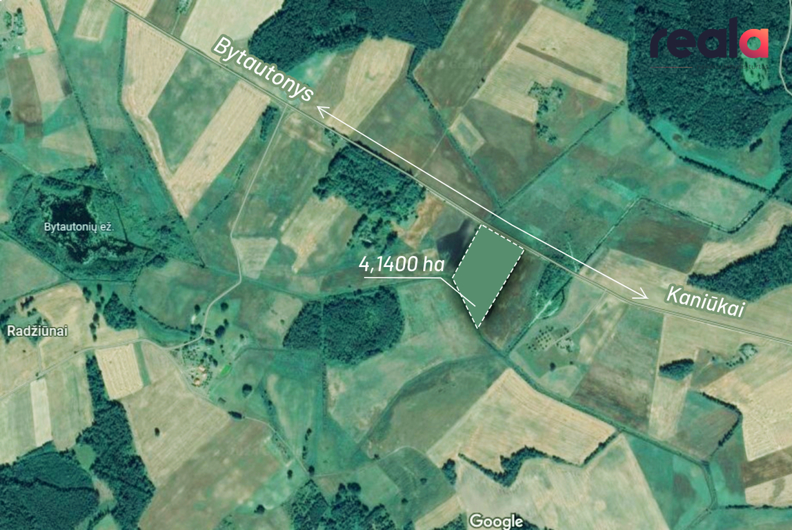 Parduodamas sklypas Bytautonių k., 414 a ploto