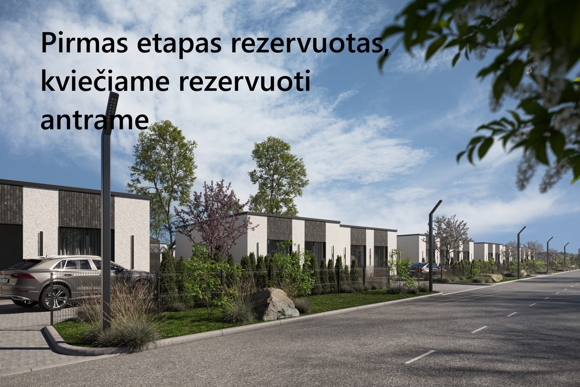 Nauji kotedžai Ramučiuose