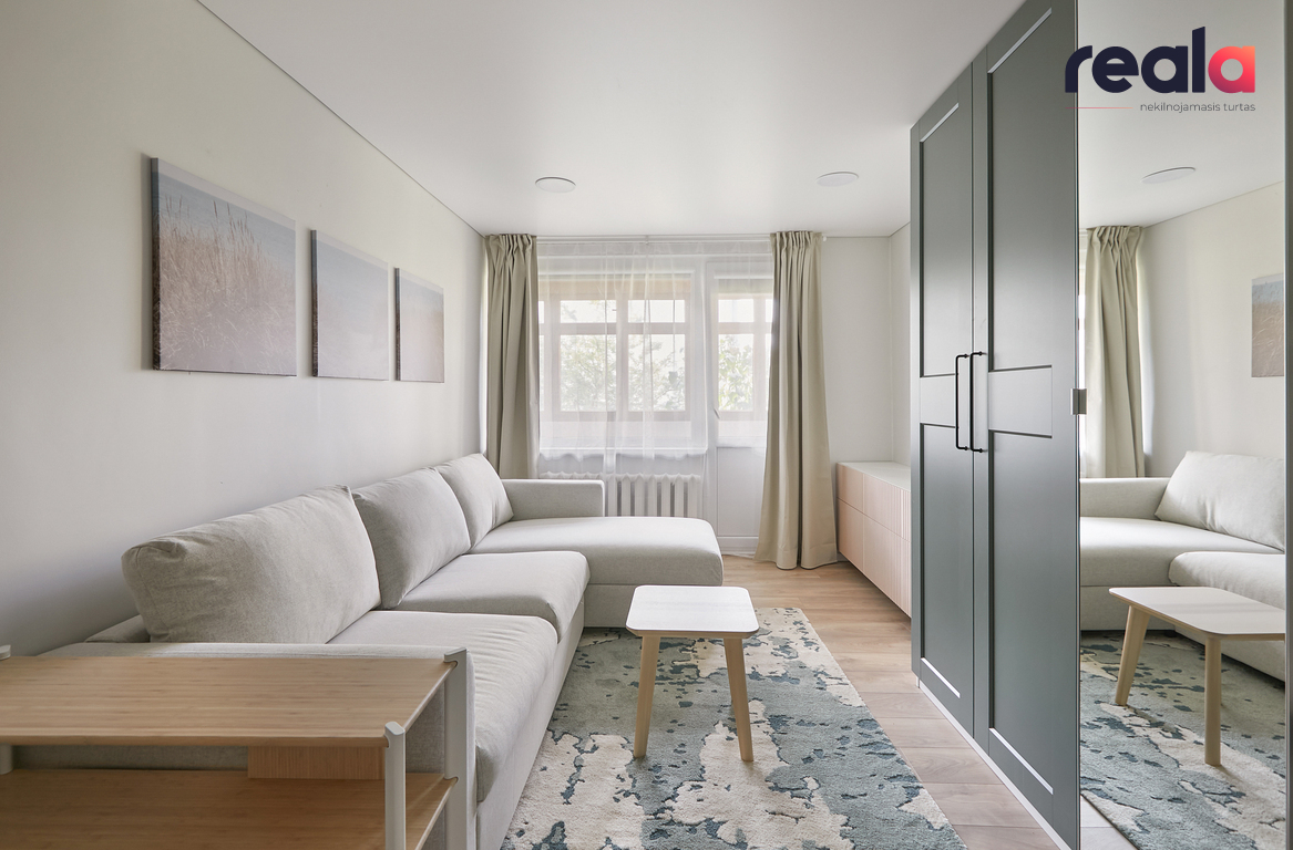 Nuomojamas butas V. Krėvės pr., Dainavoje, Kaune, 34 kv.m ploto