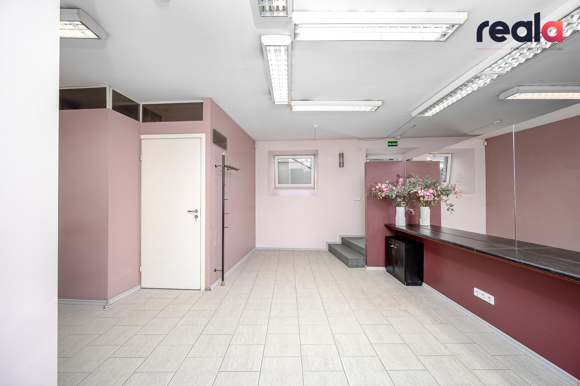 Parduodamos patalpos A. Jakšto g., Senamiestyje, Vilniuje, 76.61 kv.m ploto