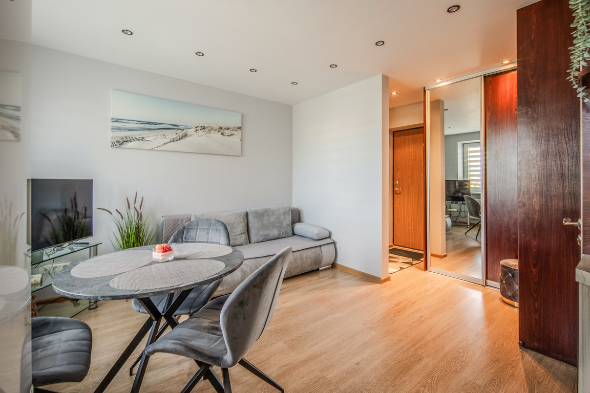 Parduodamas pilnai įrengtas, šviesus ir jaukus butas Palangos centre, Ganyklų g. 41