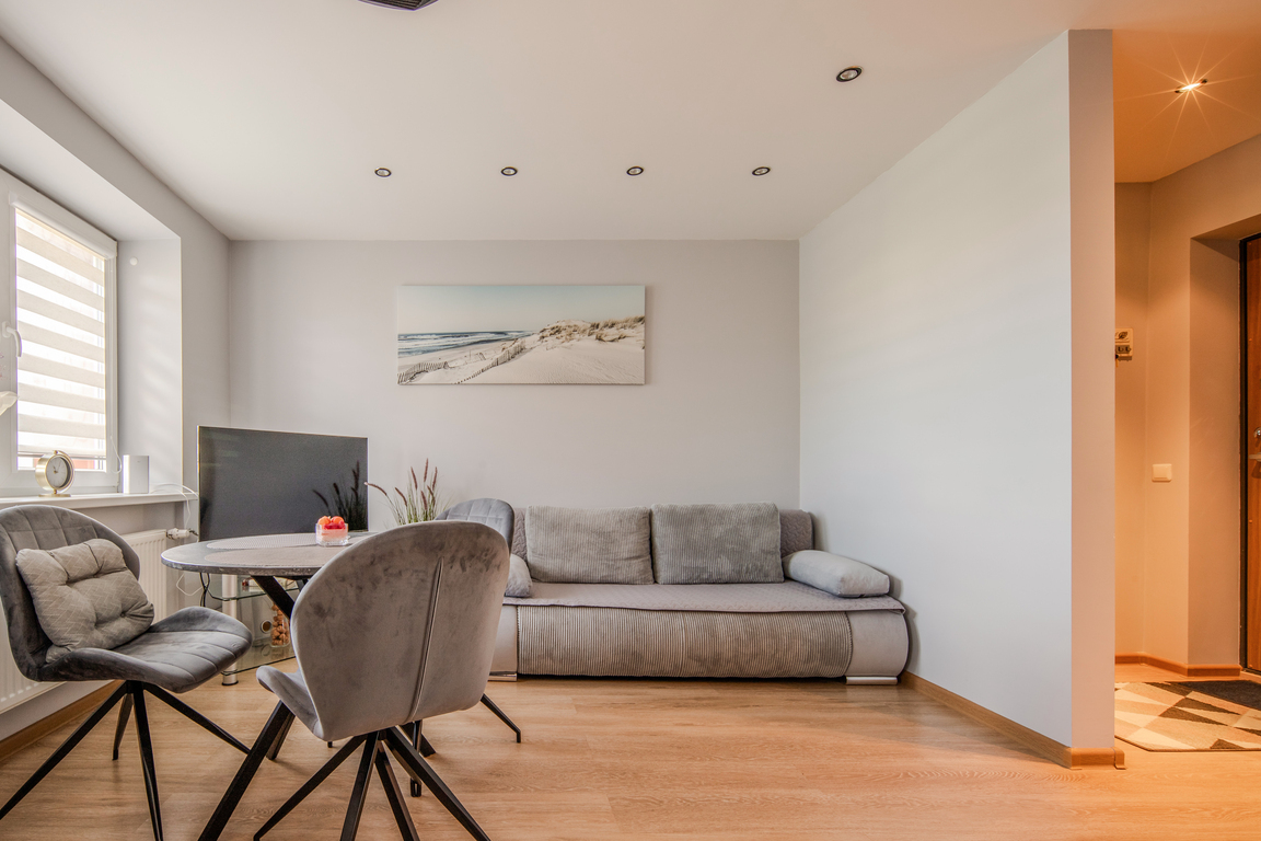 Parduodamas pilnai įrengtas, šviesus ir jaukus butas Palangos centre, Ganyklų g. 41