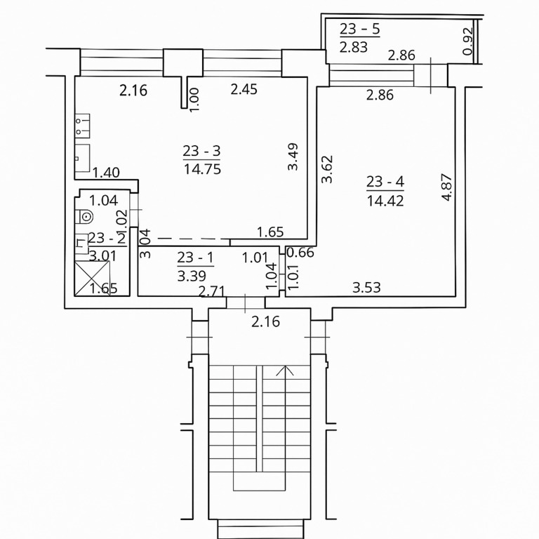 Parduodamas pilnai įrengtas, šviesus ir jaukus butas Palangos centre, Ganyklų g. 41