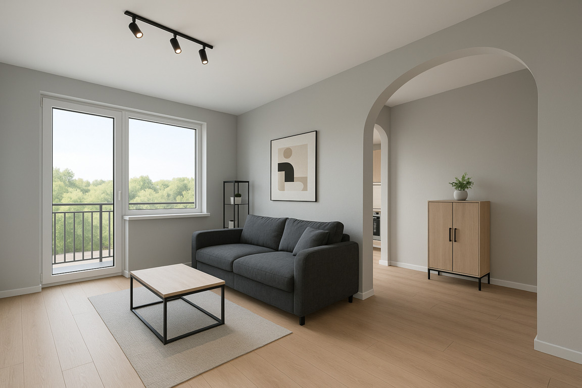 Parduodamas butas Panerių g., Vilijampolėje, Kaune, 46.28 kv.m ploto