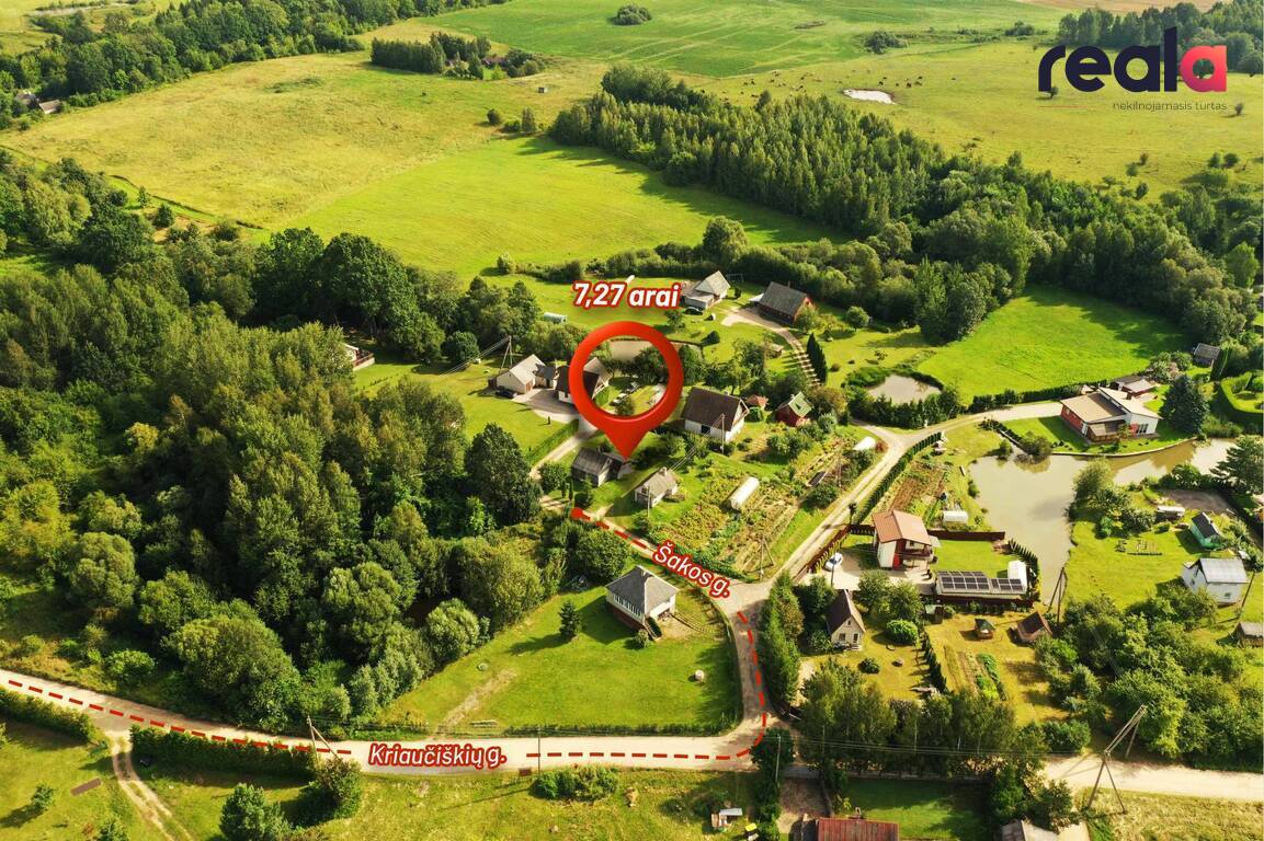 Parduodamas sklypas Šakos g., Kaišiadoryse, 7.27 a ploto