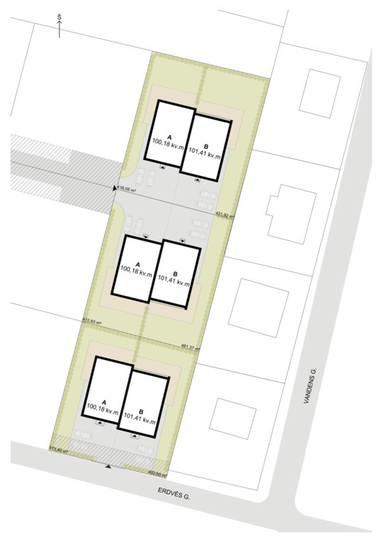 Parduodamas namas Erdvės g., Užliedžių k., 100 kv.m ploto