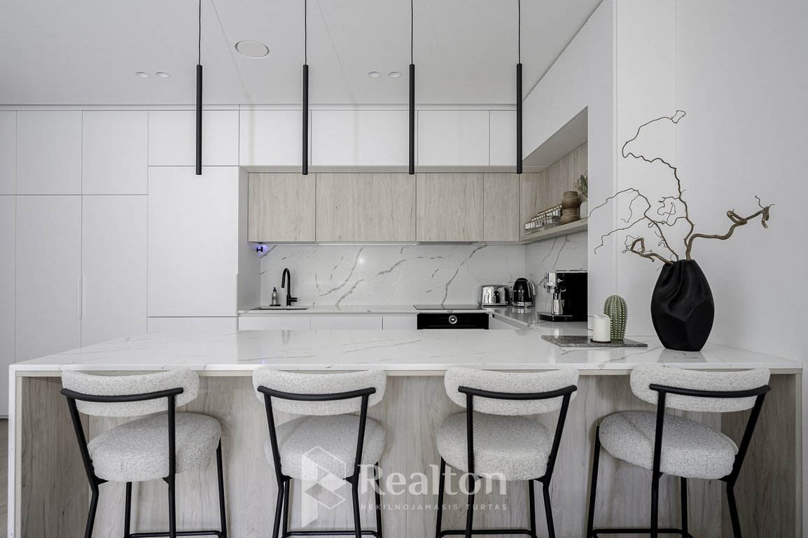 Parduodamas kokybiškai įrengtas 3 kambarių butas pušynų apsuptyje, "N41" projekte Antakalnyje!-image-273541828