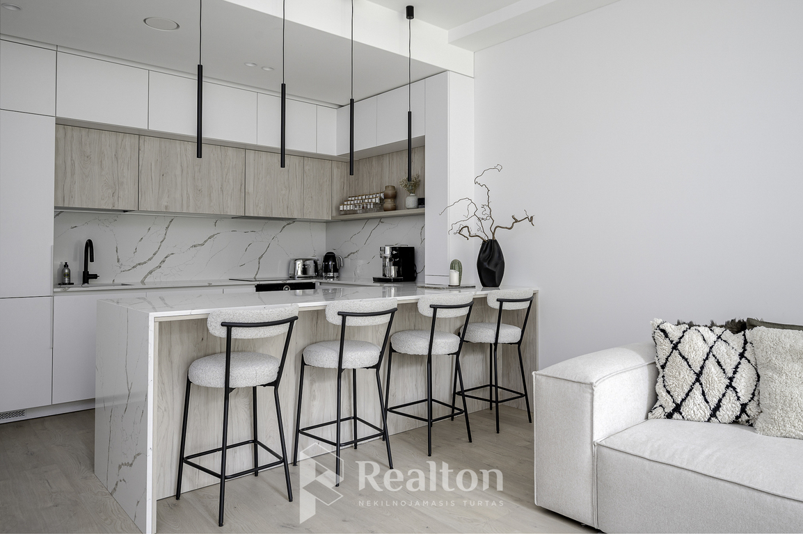 Parduodamas kokybiškai įrengtas 3 kambarių butas pušynų apsuptyje, "N41" projekte Antakalnyje!-image-273541830