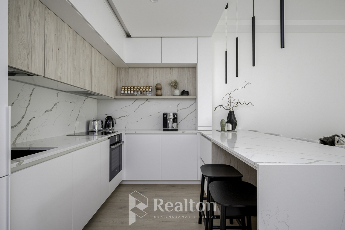 Parduodamas kokybiškai įrengtas 3 kambarių butas pušynų apsuptyje, "N41" projekte Antakalnyje!-image-273541831