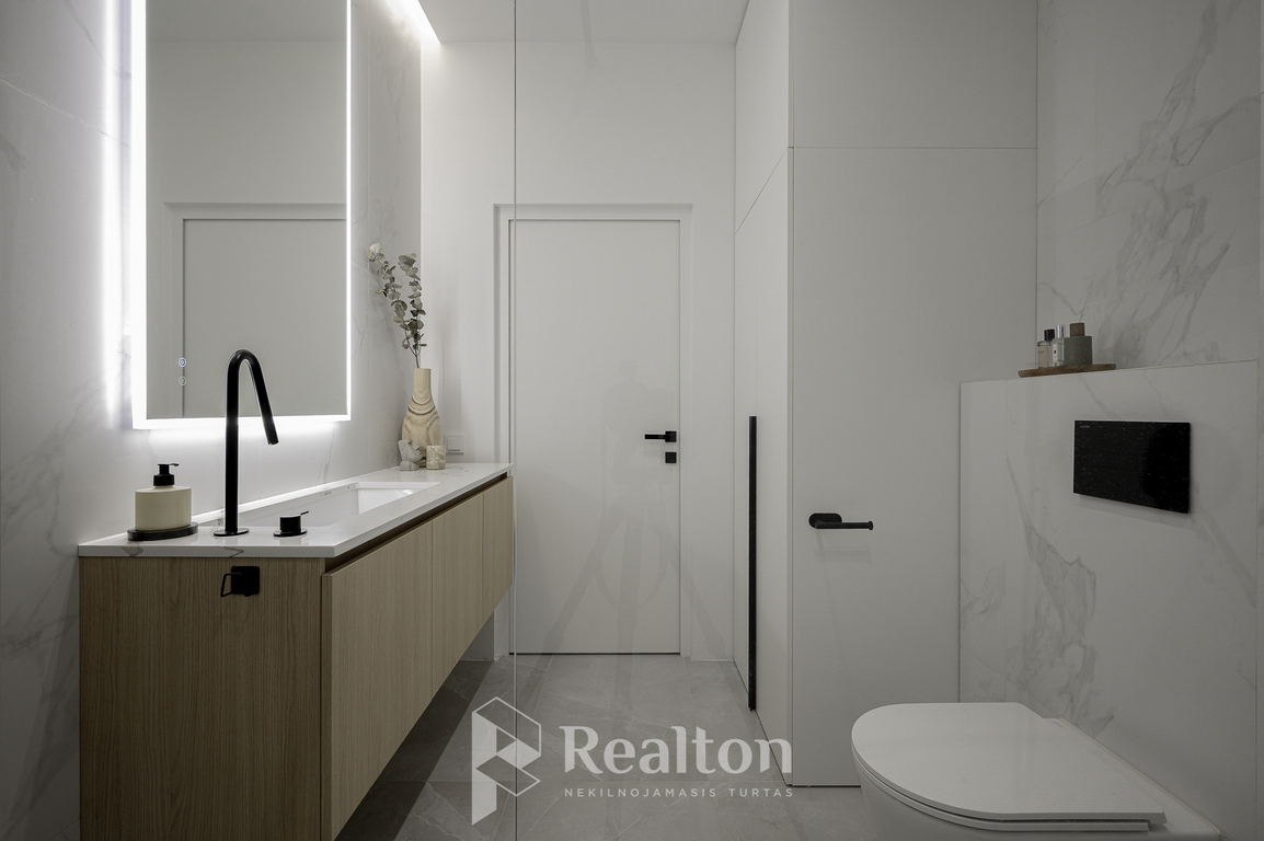 Parduodamas kokybiškai įrengtas 3 kambarių butas pušynų apsuptyje, "N41" projekte Antakalnyje!-image-273541863