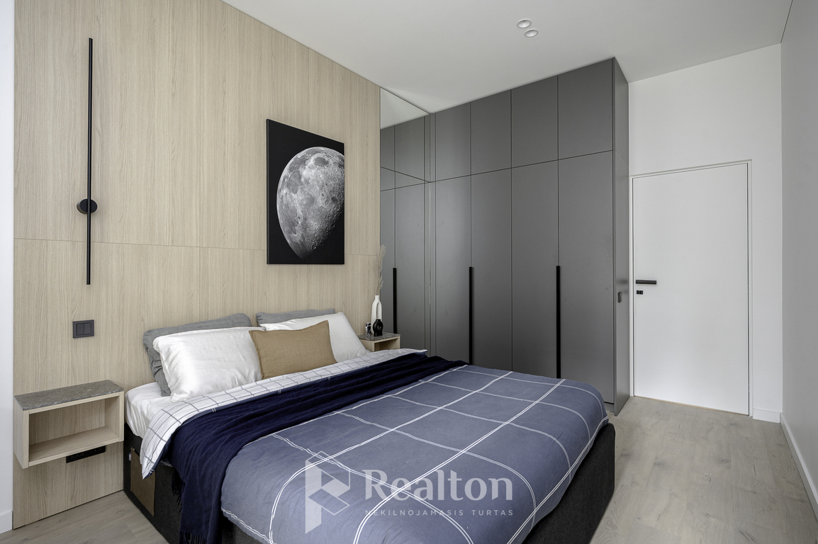 Parduodamas kokybiškai įrengtas 3 kambarių butas pušynų apsuptyje, "N41" projekte Antakalnyje!-image-273541856