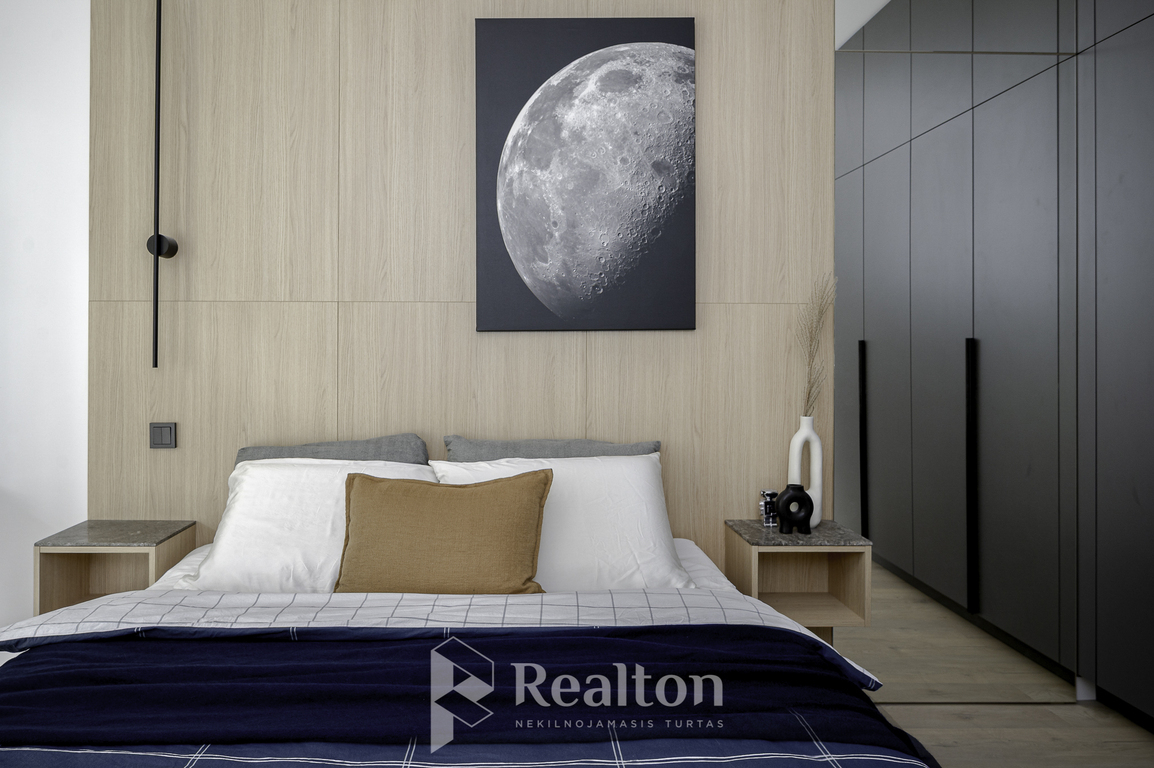 Parduodamas kokybiškai įrengtas 3 kambarių butas pušynų apsuptyje, "N41" projekte Antakalnyje!-image-273541854