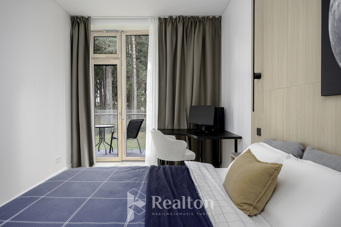 Parduodamas kokybiškai įrengtas 3 kambarių butas pušynų apsuptyje, "N41" projekte Antakalnyje!-image-273541853