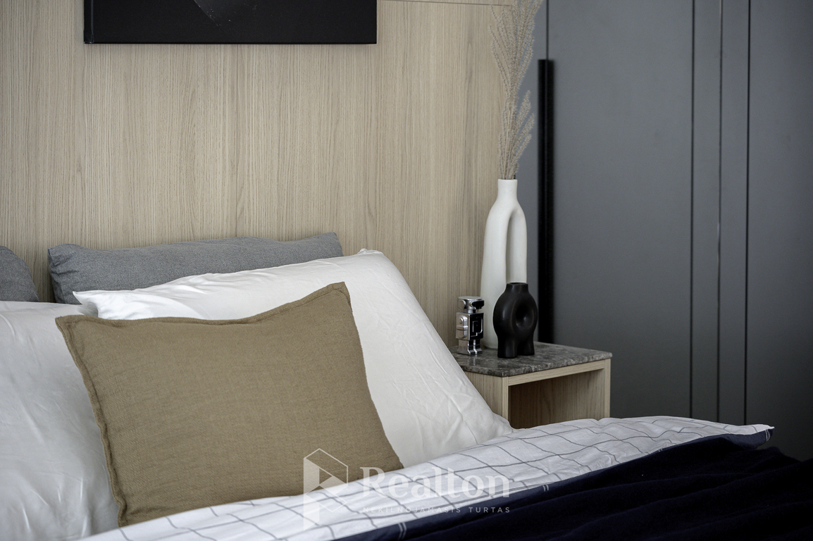 Parduodamas kokybiškai įrengtas 3 kambarių butas pušynų apsuptyje, "N41" projekte Antakalnyje!-image-273541857